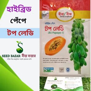 হাইব্রিড টপ লেডি পেঁপে বীজ Top Leady Papaya Seed
